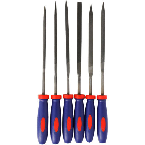 Juego de 6 limas miniatura workpro
