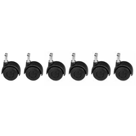 Juego de 6 ruedas para jardinera Anthea 100