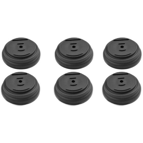 Juego de 6 tapas de plástico para accesorios de cortacésped eléctrico de litio, base de cuchilla, herramientas eléctricas de jardín y accesorios.