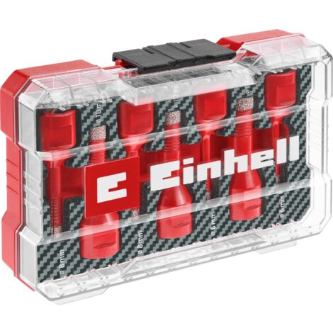 Juego de 7 coronas M14 surtidas para porcelanico  EINHELL 49500400