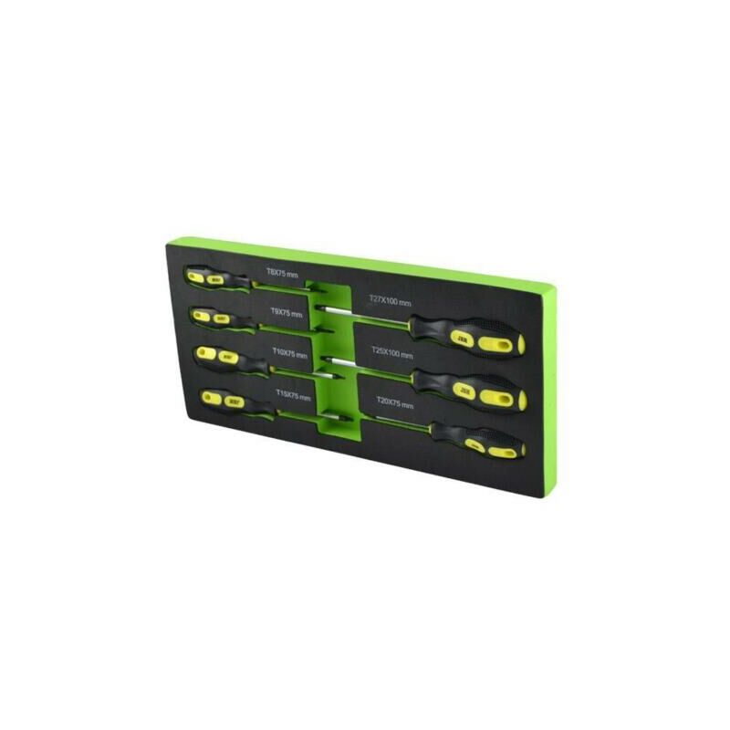 

Juego De 7 Destornilladores Torx Con Modulo Eva Jbm Ref. 51381