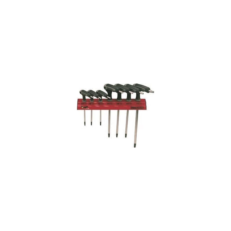 

Teng Tools - Juego de 7 llaves allen Torx/Torx inviolables con mango en T WRTX07 TENGTOOLS 128270105