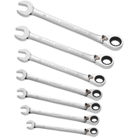 Juego de 7 llaves combinadas STANLEY Expert -