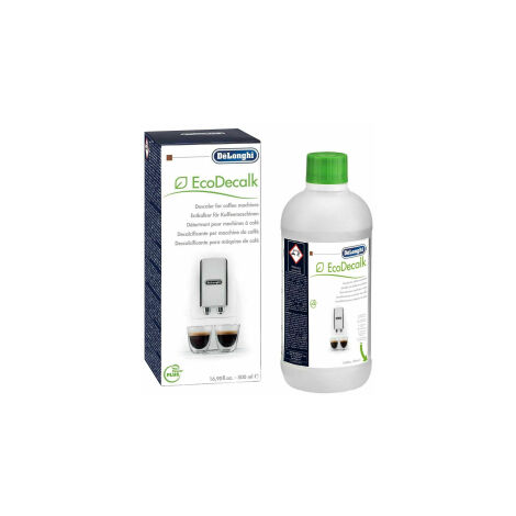 Juego de 8 descalcificadores 500ml ECODECALK Cafetera, Cafetera 5513296041 DELONGHI