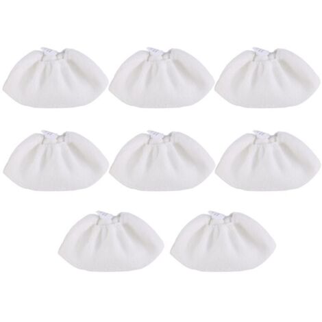 Juego de 8 fundas de tela de rizo para herramientas manuales, boquilla de limpiador a vapor SC 2, 3, 4, 5