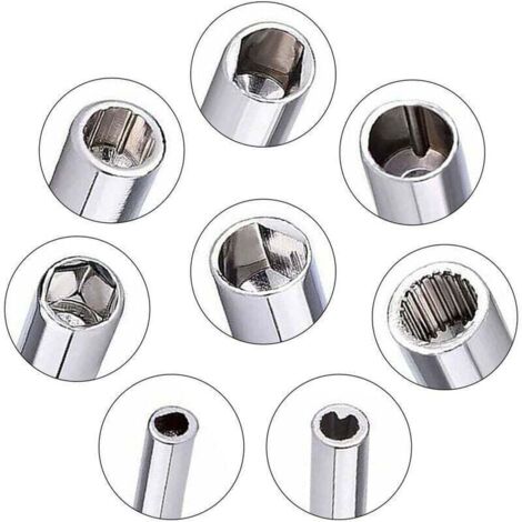 Juego de 8 herramientas de ajuste de carburador, destornilladores para limpieza de carburador, reparación de motores, apto para la mayoría de motores de 2 tiempos.