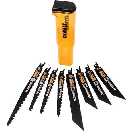 Juego de 8 hojas de sierra de sable DEWALT XR Extreme Runtime - DT99551