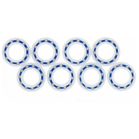 Juego de 8 rodamientos de bolas adaptables para rueda de - Polaris 280 180 C60 C-60 C-60 Robot de limpieza de piscinas - Dolaso