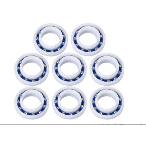 Juego de 8 rodamientos de bolas adaptables para ruedas de limpiafondos robótico Polaris 280 180 C60 C-60