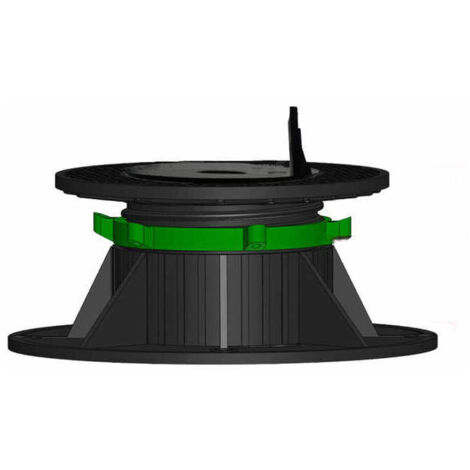 Juego de 8 soportes para vigas, 100% reciclado, altura de 50 a 80 mm