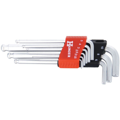 JUEGO DE 9 CL SM LES 6 PAN T TE SPH RIQUE CROM ES - COLGADOR - 250111