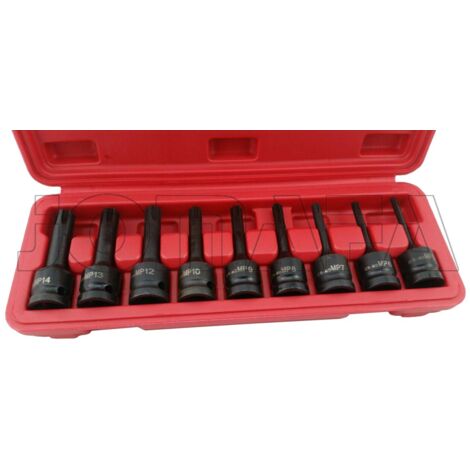 JUEGO DE 9 LLAVES 1/2" IMPACTO RIBE 5 a 14
