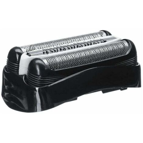 Juego de accesorios de baño, lámina individual y cuchilla de repuesto para Braun Serie 3: 300S, 301S, 310S, 320S, 330S, 340S, 360S, 380S, 3000S, 32B, color negro