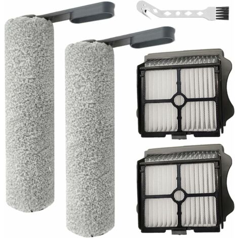 Juego de accesorios de filtro y cepillo de repuesto para aspiradora en seco y húmedo Tineco Floor One S5 / Floor One S5 Pro 2 (5 piezas)