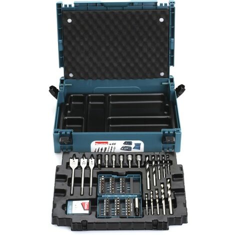 Juego de accesorios MAKITA 66 piezas en caja MAK-PAC - B-43044
