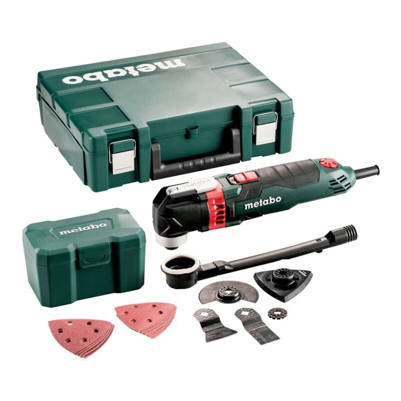 

Multi-herramienta MT 400 Quick Set para madera caja de plástico - Metabo