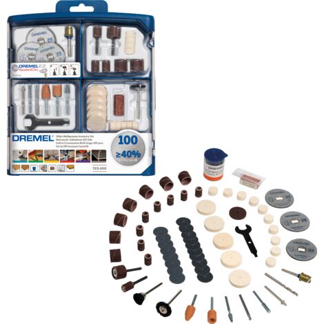 Juego de accesorios multiusos, 100 piezas DREMEL 2615S723JA