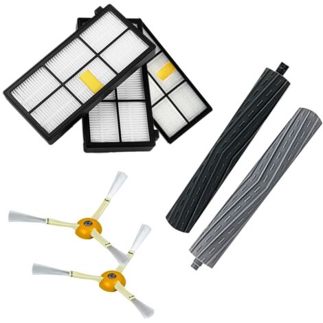 Juego de accesorios para aspiradoras robot iRobot Roomba 800/860/870/880/960 (juego de 4)