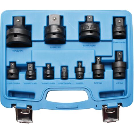 Juego de adaptadores de impacto y articulaciones universales  6,3 mm (1/4") - 25 mm (1")  11 piezas