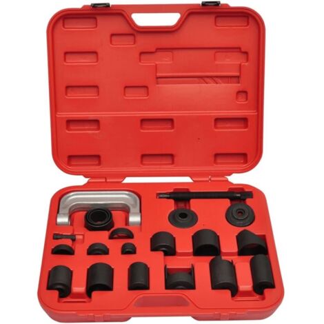 Juego de adaptadores para extractores de rótulas 21 piezas 020004302