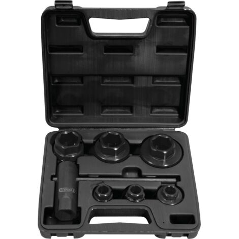Juego de adaptadores para terrajas de roscar  8 piezas  forma