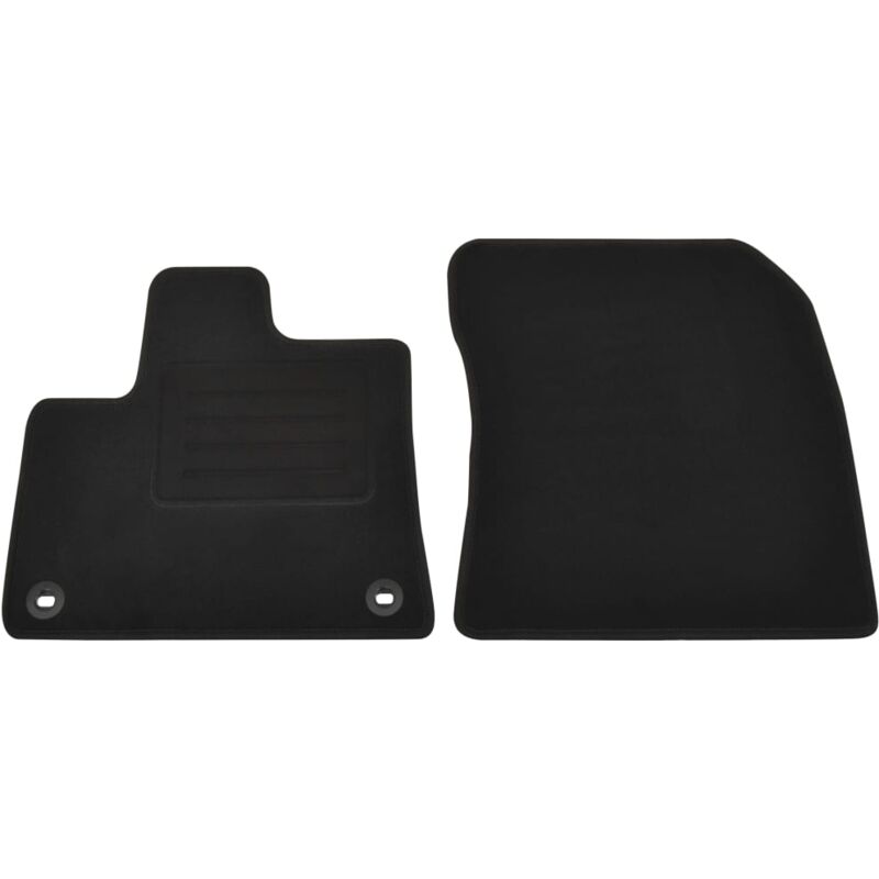 

Juego de alfombrillas de coche 2 piezas para Toyota Proace City - Antracita - Vidaxl