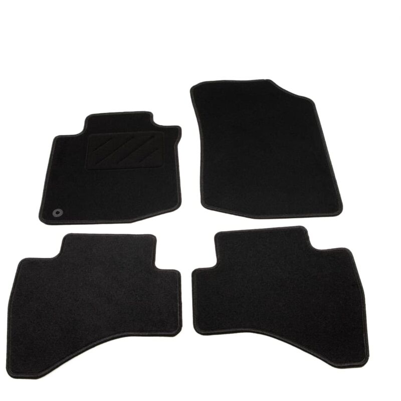 

Juego de alfombrillas de coche 4 piezas para Peugeot 107 - Antracita - Vidaxl