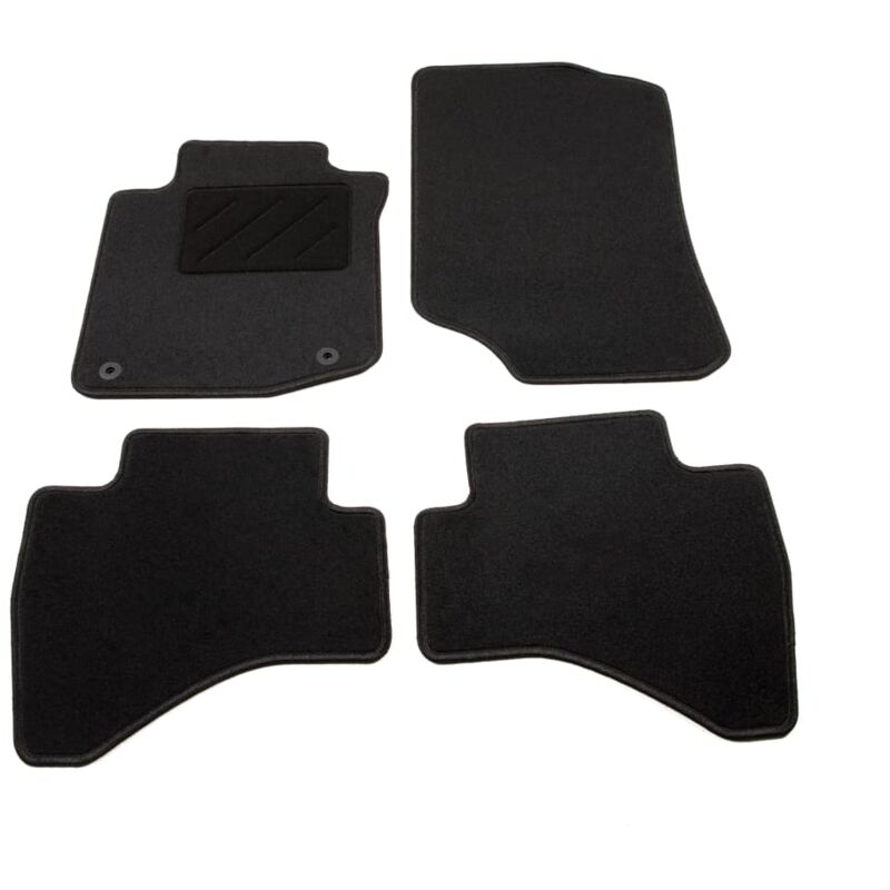 

Juego de alfombrillas de coche 4 piezas para Peugeot 107 - Antracita - Vidaxl