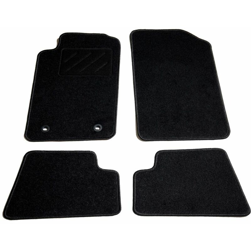 

Juego de alfombrillas de coche 4 piezas para Peugeot 206 CC