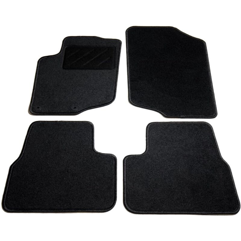 

Juego de alfombrillas de coche 4 piezas para Peugeot 207 - Antracita - Vidaxl