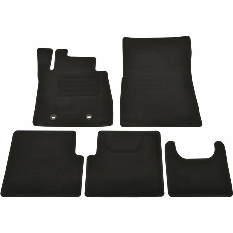 

Vidaxl - Juego de alfombrillas de coche 5 piezas Mercedes G-Klasse - Gris
