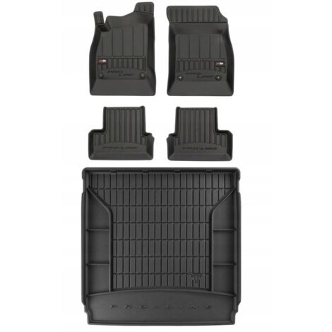 Juego de alfombrillas de goma 3D para Opel Astra 4 J Sedán 2012-2019 dkz