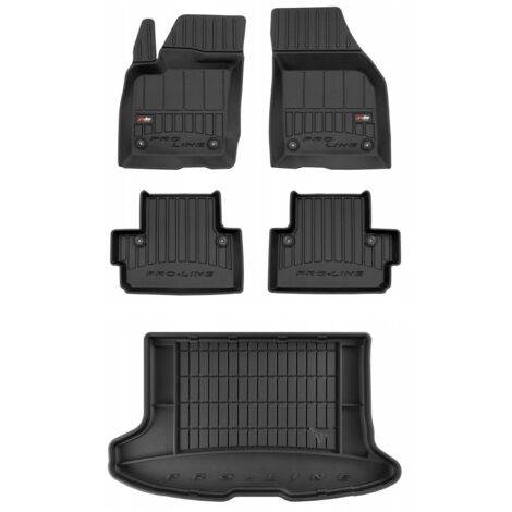 Juego de alfombrillas de goma 3D Volvo C30 HB 2006-2012 zn, bs