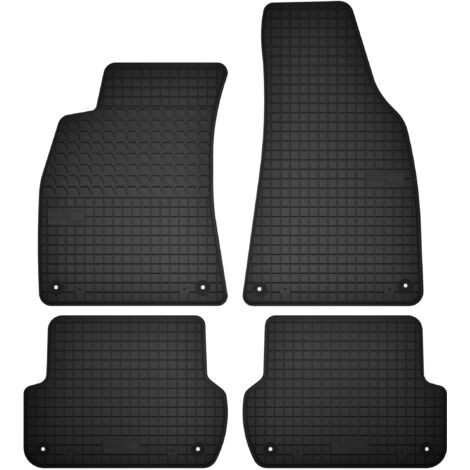 Juego de alfombrillas de goma para Audi A4 B7 sedán, station wagon, avant (de 2004 a 2007)