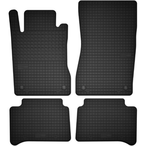 Juego de alfombrillas de goma para: Mercedes E W211 sedán, familiar (de 2002 a 2009)