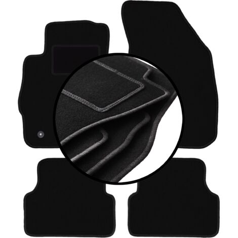 Juego de alfombrillas de terciopelo para Chevrolet Aveo II T300 hatchback, sedán (2011-)