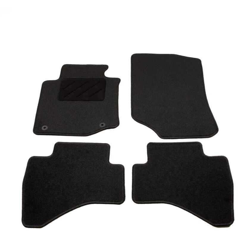 

Juego de alfombrillas para coche 4 piezas Citroen C1 - Antracita - Vidaxl