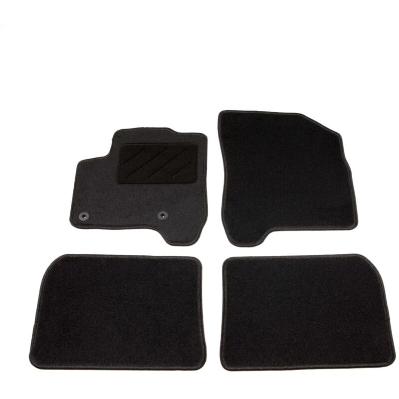 

vidaXL Juego de alfombrillas para coche 4 piezas Citroen C3 Picasso - Antracita
