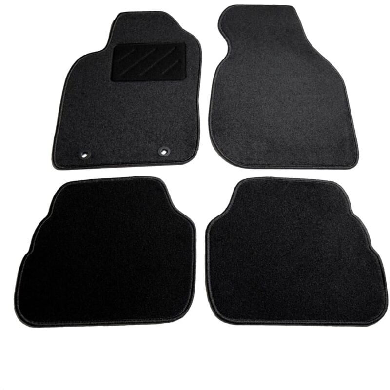 

Juego de alfombrillas para coche 4 piezas para Audi A6 - Antracita - Vidaxl