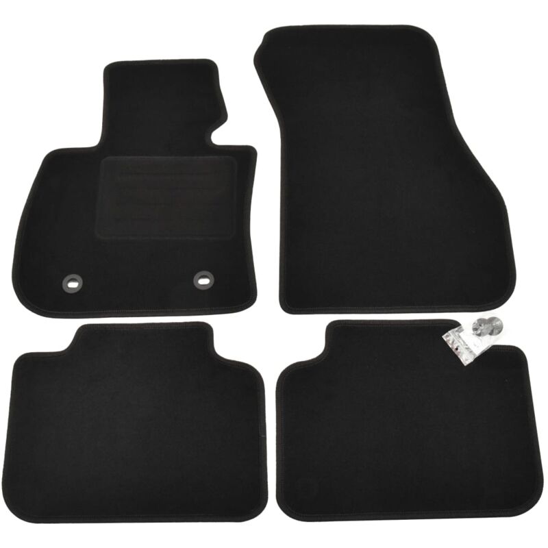 

Juego de alfombrillas para coche 4 piezas para BMW X2 (F39) - Antracita - Vidaxl