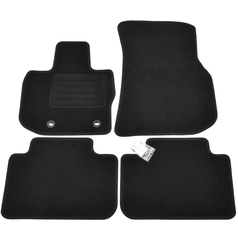

Juego de alfombrillas para coche 4 piezas para BMW X4 (G02) - Antracita - Vidaxl