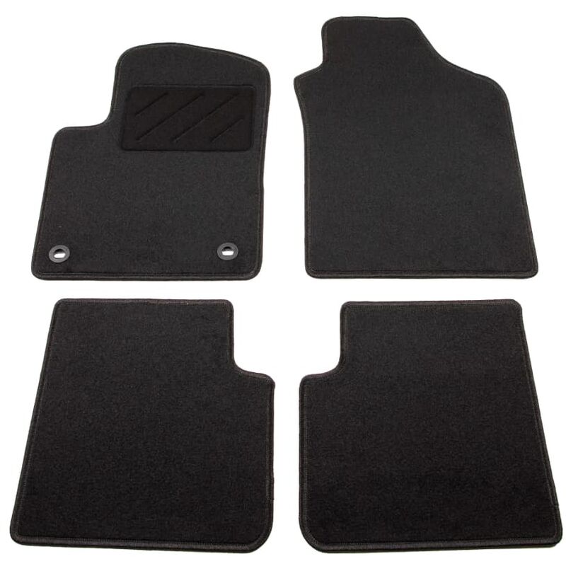 

Juego de alfombrillas para coche 4 piezas para Fiat 500