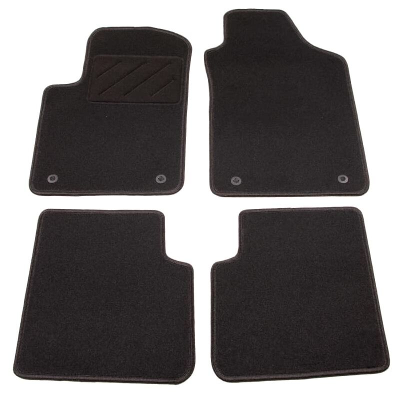 

Juego de alfombrillas para coche 4 piezas para Fiat 500 C Twinair