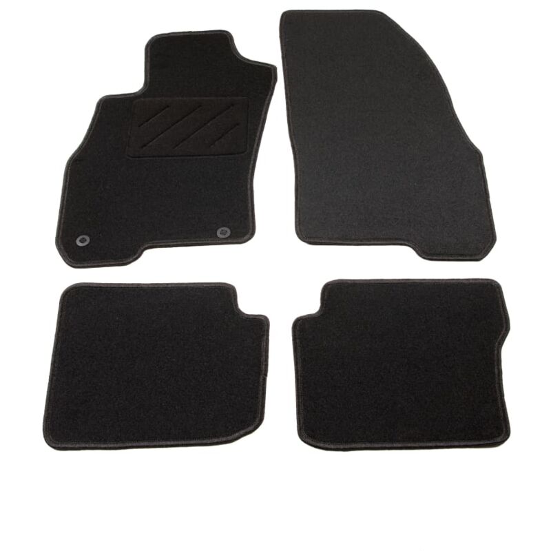 

Juego de alfombrillas para coche 4 piezas para Fiat Punto III - Antracita - Vidaxl