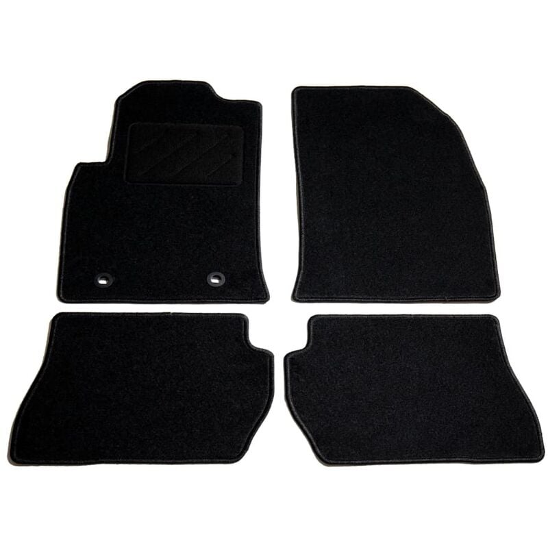 

Juego de alfombrillas para coche 4 piezas para Ford Fiesta V