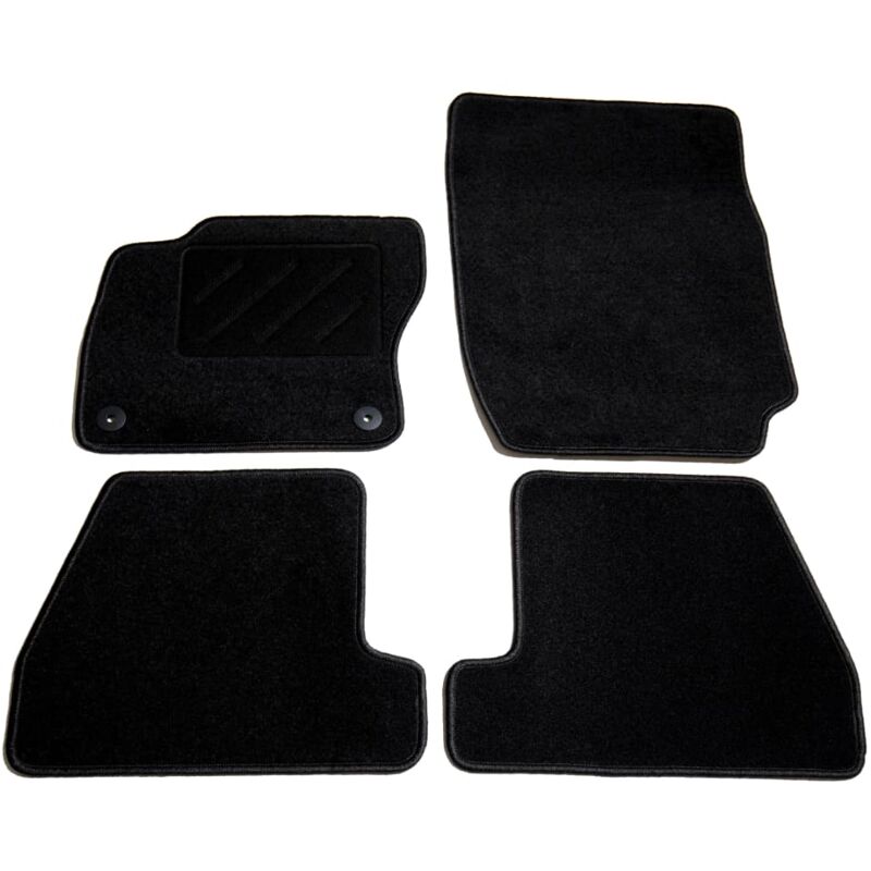 

Juego de alfombrillas para coche 4 piezas para Ford Focus III - Antracita - Vidaxl