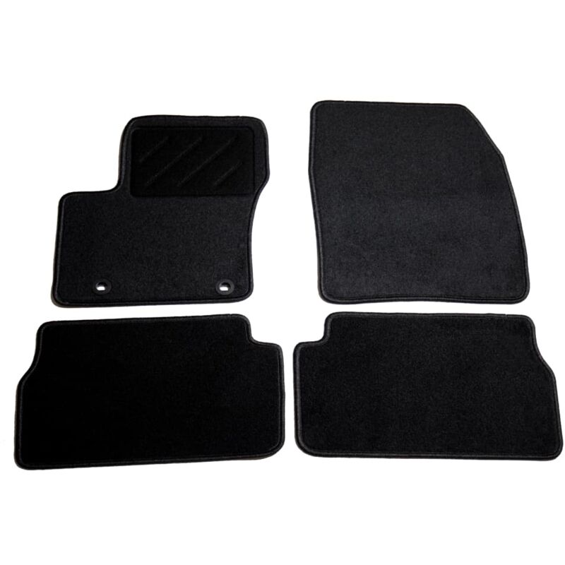 

Juego de alfombrillas para coche 4 piezas para Ford Kuga - Antracita - Vidaxl