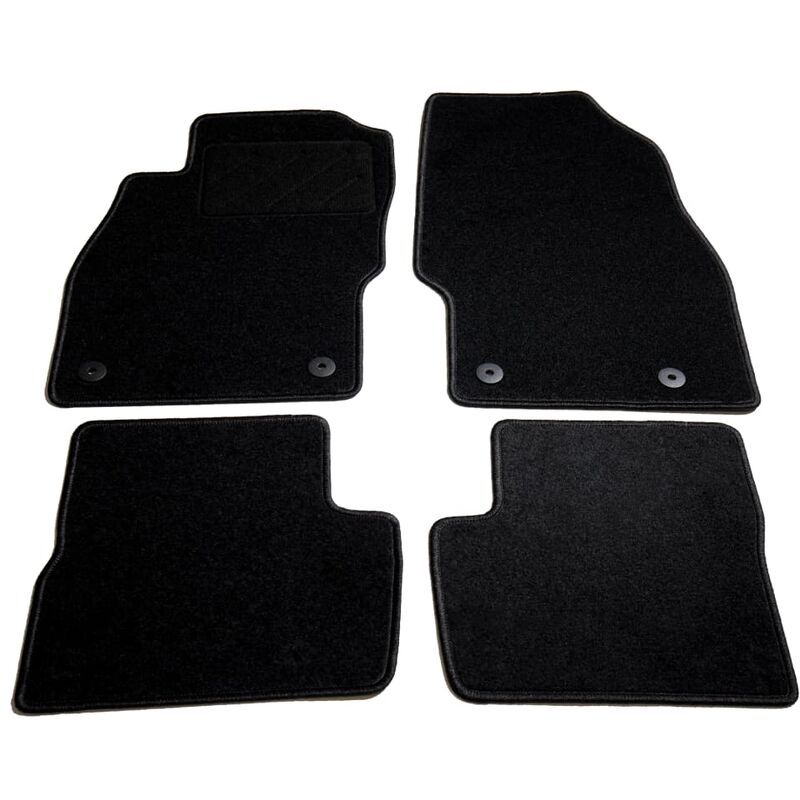 

Juego de alfombrillas para coche 4 piezas para Opel Corsa D