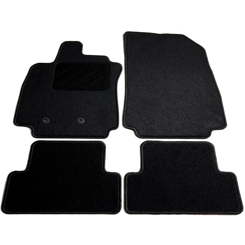 

Juego de alfombrillas para coche 4 piezas para Renault Clio