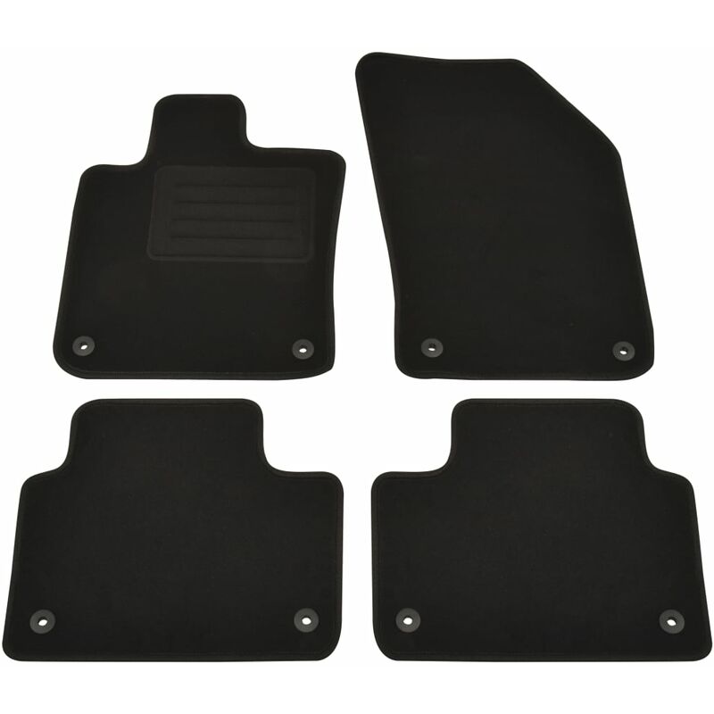 

vidaXL Juego de alfombrillas para coche 4 piezas para Volvo V60 II - Antracita